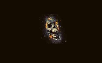 The Flaming Skull Best theme скриншот 1