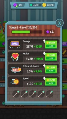 Gear for Heroes: Idle Craft [ВЗЛОМ] 1.0.1 скриншот 5