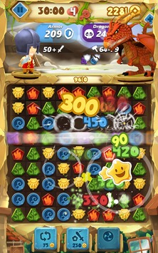 Fantasy Journey Match 3 Game [ВЗЛОМ: бесконечные монеты] v 1.5.0 скриншот №1
