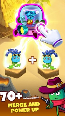 Plant Defense - Merge and Building Defense Zombie screenshot №2