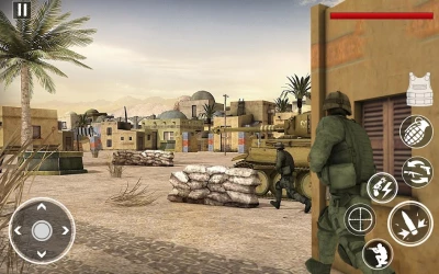 World War Pacific Gun Games screen 3