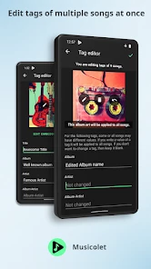 Musicolet Музыкальный Плеер screen 6