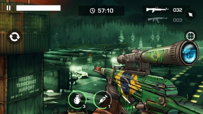 Gun 3D-игра-стрелялка: Cнайпер screen 4