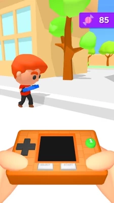 Retro Battle screen 2