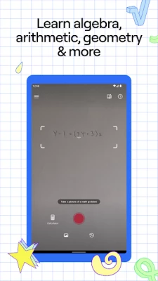 Photomath screen 1