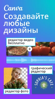 Canva: дизайн, фото и видео screenshot №2