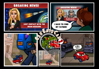 Car Eats Car 2 - Гонки Машин screenshot №5