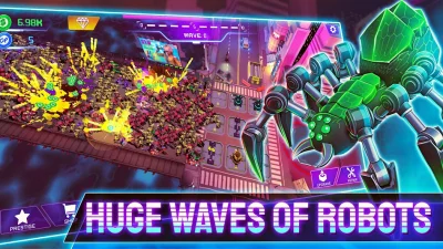 Cyber Fusion - Idle Merge Defe screenshot №6