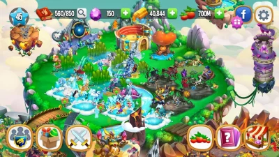 Город драконов (Dragon City) screenshot №7