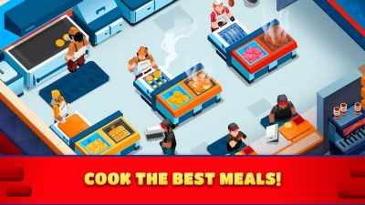Idle Burger Empire Tycoon—Game screenshot №4