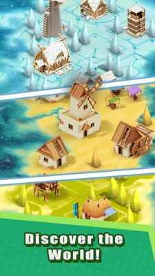 Idle Island Empire - Кликер дл screenshot №3