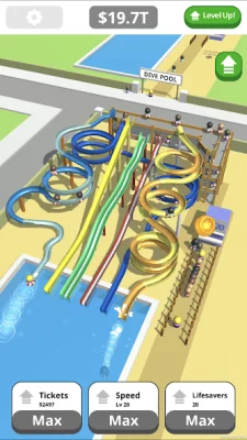 Idle Tap Splash Park screenshot №2