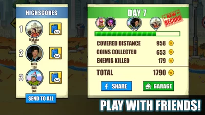 Mad Day - Truck Distance Game screenshot №4