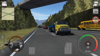 Mercedes Truck Simulator Lux screenshot №2