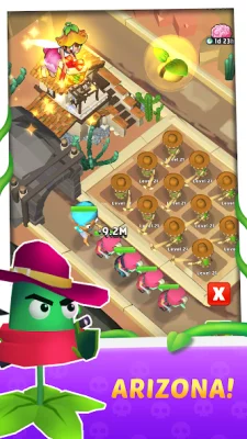Merge Plants 3D-Garden Defense screenshot №5
