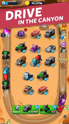 Merge Truck: Монстр-трак 4x4 screenshot №4