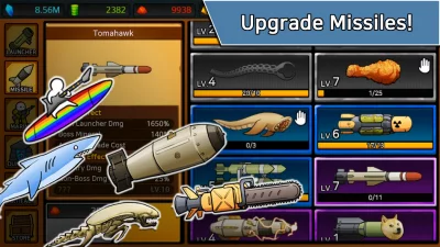 Missile Dude RPG : idle hero screenshot №6
