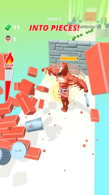 Muscle Rush: Динамичный раннер screenshot №7
