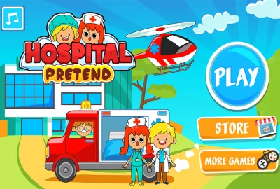My Pretend Hospital Town Life screenshot №6