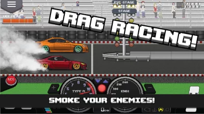 Pixel Car Racer screenshot №2