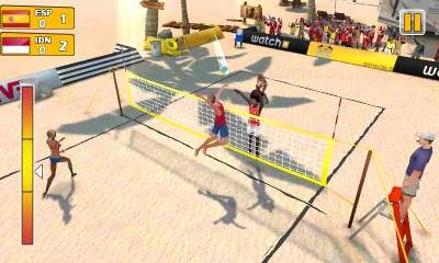 Пляжный волейбол 3D screenshot №2