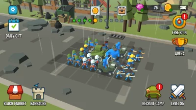 Stick Army: World War Strategy screenshot №5