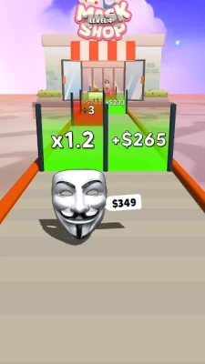Mask Evolution 3D screen 1